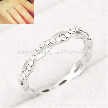 simple crystal custom girl gift best friend 8 womens infinity jewelry fashion rings